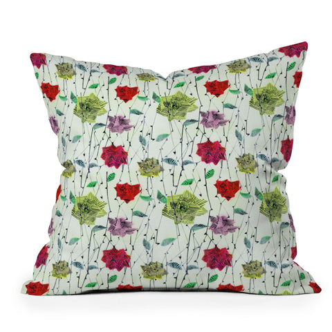 Hadley Hutton Birch Rose Collection 2 Throw Pillow