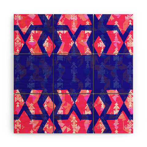 Hadley Hutton Boho Tribal 1 Wood Wall Mural