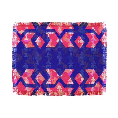 Hadley Hutton Boho Tribal 1 Throw Blanket