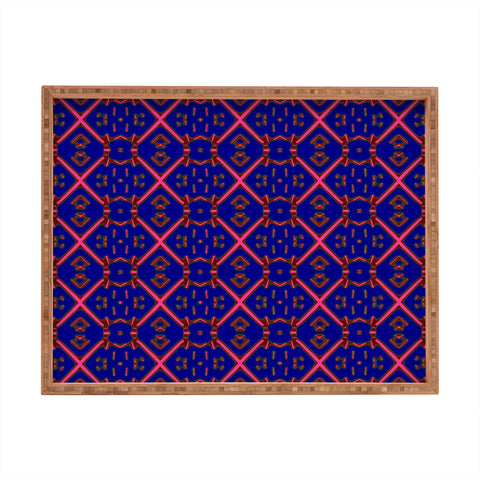 Hadley Hutton Boho Tribal 3 Rectangular Tray