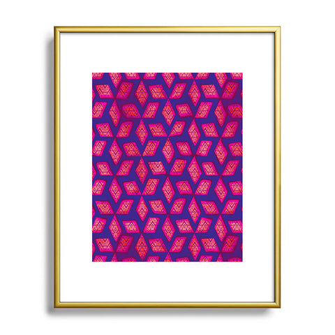 Hadley Hutton Boho Tribal 7 Metal Framed Art Print