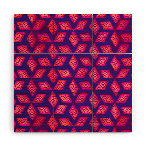 Hadley Hutton Boho Tribal 7 Wood Wall Mural