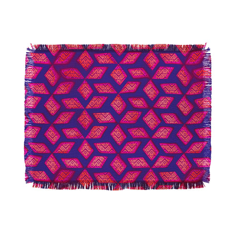 Hadley Hutton Boho Tribal 7 Throw Blanket