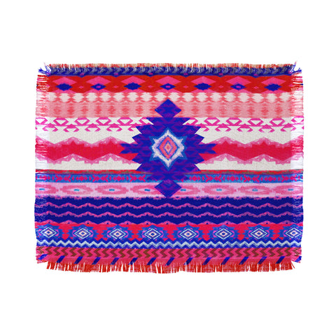 Hadley Hutton Boho Tribal 8 Throw Blanket