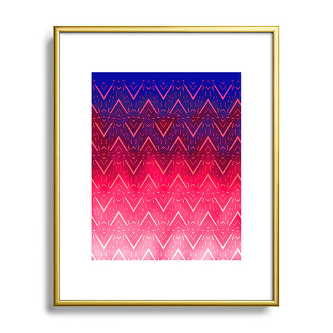 Hadley Hutton Boho Tribal 9 Metal Framed Art Print