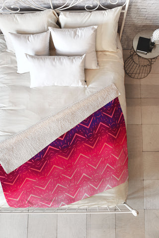 Hadley Hutton Boho Tribal 9 Fleece Throw Blanket