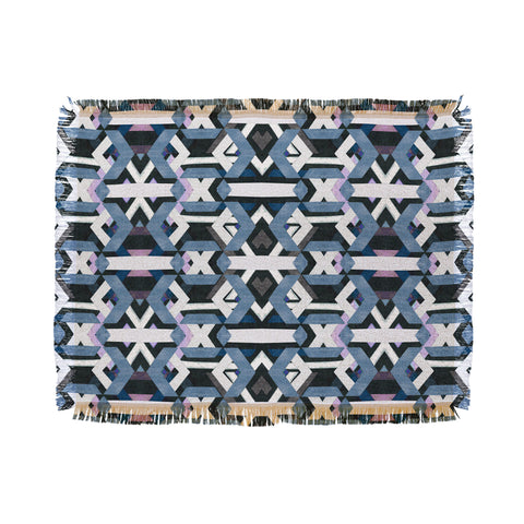 Hadley Hutton Chevron Skin 2 Throw Blanket