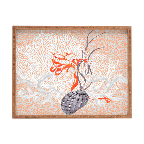 Hadley Hutton Coral Sea Collection 2 Rectangular Tray