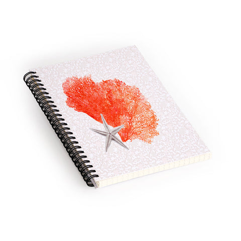 Hadley Hutton Coral Sea Collection 4 Spiral Notebook