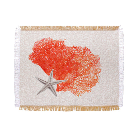 Hadley Hutton Coral Sea Collection 4 Throw Blanket