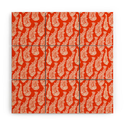 Hadley Hutton Coral Sea Collection 5 Wood Wall Mural