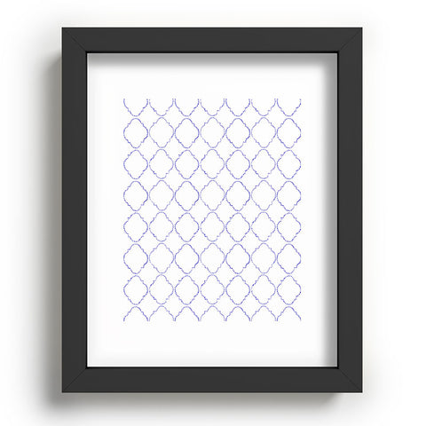 Hadley Hutton Dotty Blue Recessed Framing Rectangle