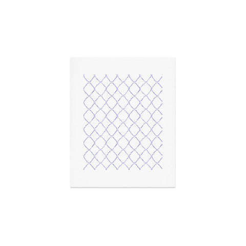 Hadley Hutton Dotty Blue Art Print