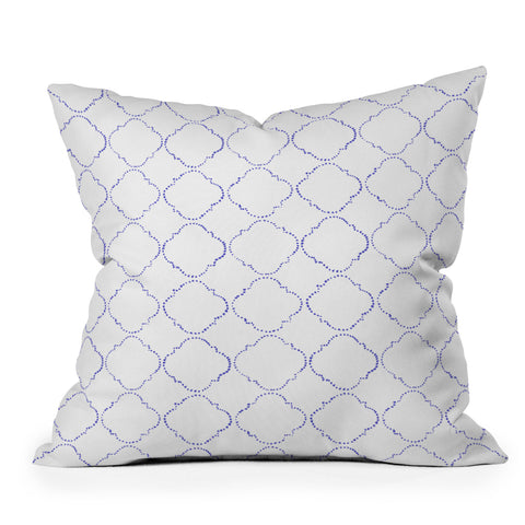 Hadley Hutton Dotty Blue Throw Pillow