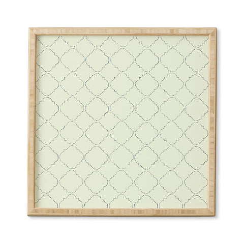 Hadley Hutton Dotty Green Framed Wall Art