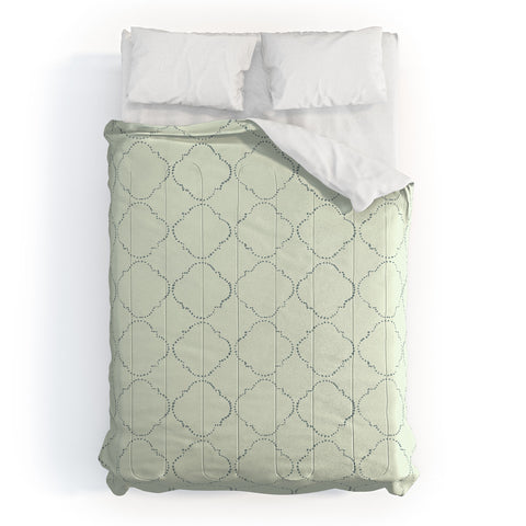 Hadley Hutton Dotty Green Comforter