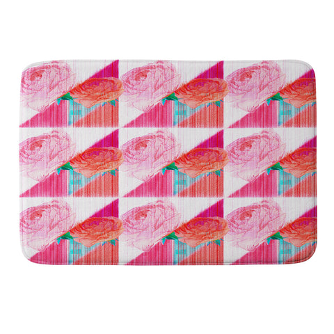 Hadley Hutton Floral Tribe Collection 1 Memory Foam Bath Mat