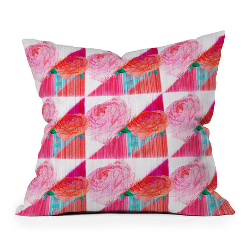 Hadley Hutton Floral Tribe Collection 1 Throw Pillow