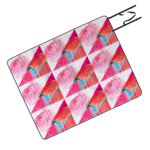 Hadley Hutton Floral Tribe Collection 1 Picnic Blanket