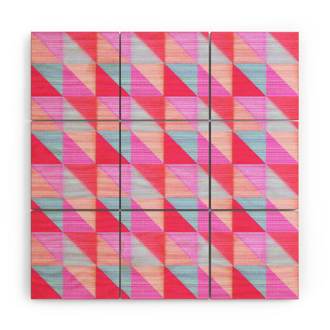 Hadley Hutton Floral Tribe Collection 2 Wood Wall Mural