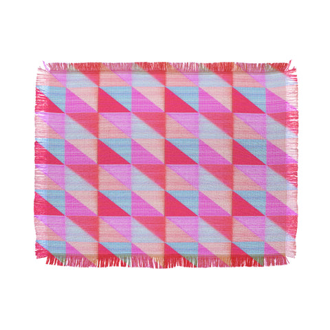 Hadley Hutton Floral Tribe Collection 2 Throw Blanket