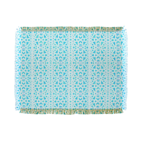 Hadley Hutton Floral Tribe Collection 4 Throw Blanket