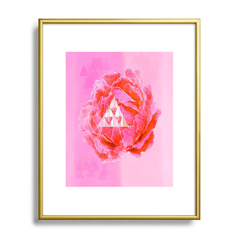 Hadley Hutton Floral Tribe Collection 5 Metal Framed Art Print