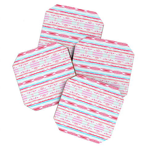 Hadley Hutton Floral Tribe Collection 6 Coaster Set