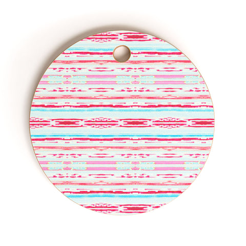 Hadley Hutton Floral Tribe Collection 6 Cutting Board Round