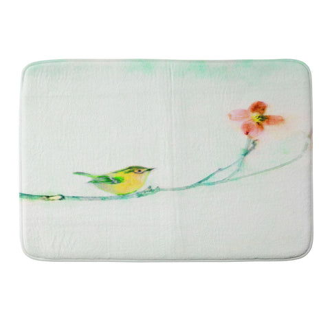 Hadley Hutton Golden Wren Memory Foam Bath Mat
