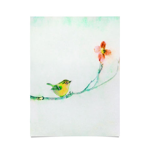 Hadley Hutton Golden Wren Poster