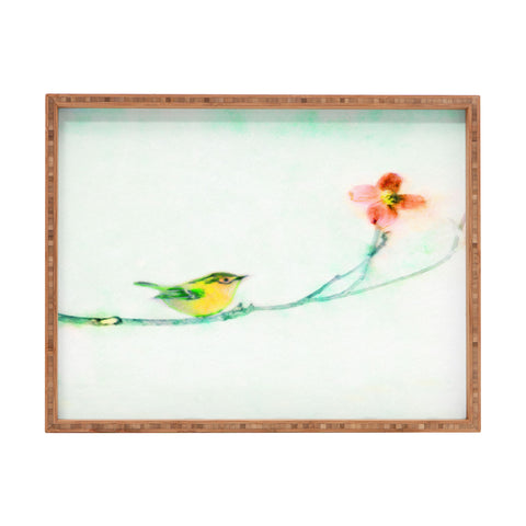Hadley Hutton Golden Wren Rectangular Tray