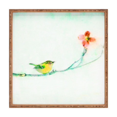 Hadley Hutton Golden Wren Square Tray