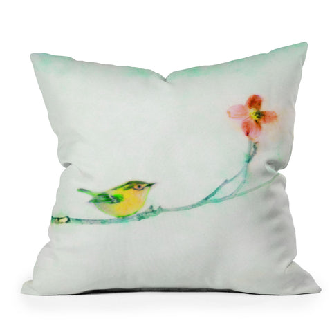 Hadley Hutton Golden Wren Throw Pillow