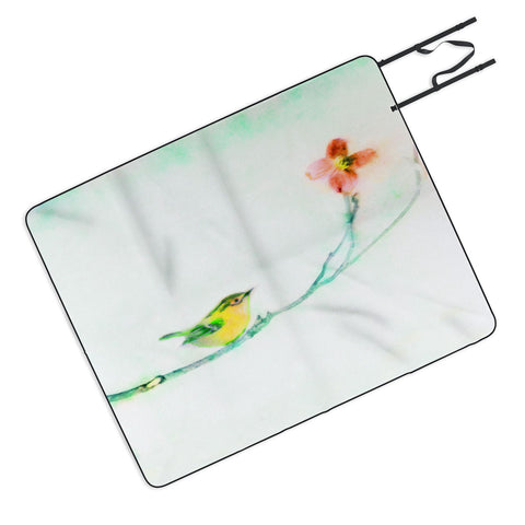 Hadley Hutton Golden Wren Picnic Blanket