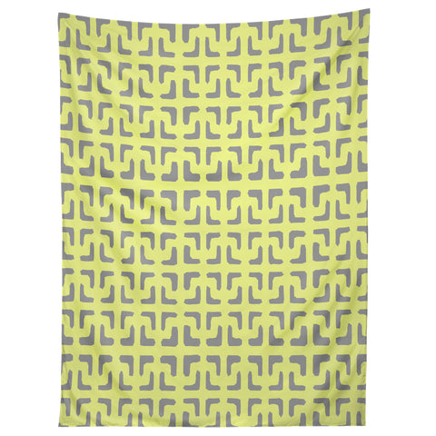 Hadley Hutton Lattice Pieces Yellow Tapestry