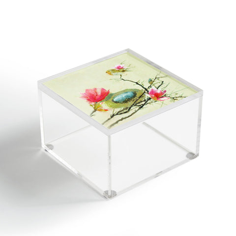 Hadley Hutton Magnolia Bird Acrylic Box