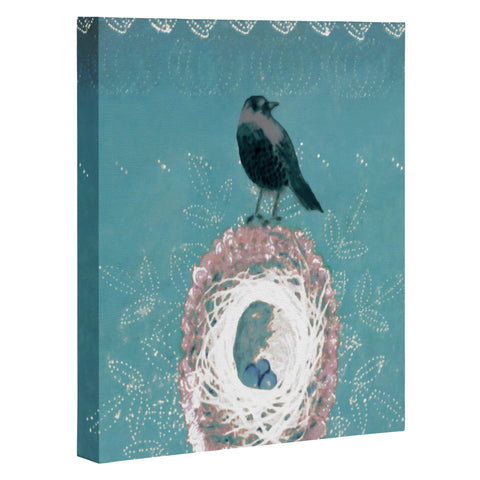 Hadley Hutton Nest Perch Art Canvas