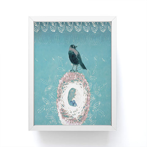 Hadley Hutton Nest Perch Framed Mini Art Print