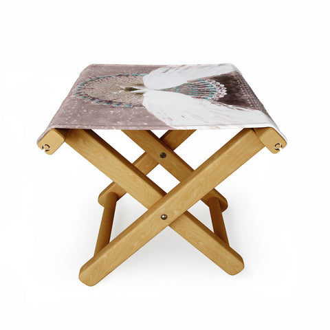 Hadley Hutton Pair Of Peacocks Folding Stool