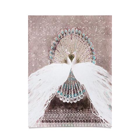 Hadley Hutton Pair Of Peacocks Poster