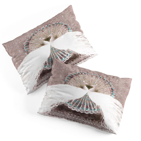 Hadley Hutton Pair Of Peacocks Pillow Shams