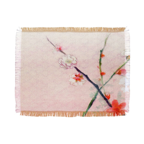 Hadley Hutton Pale Spring Throw Blanket