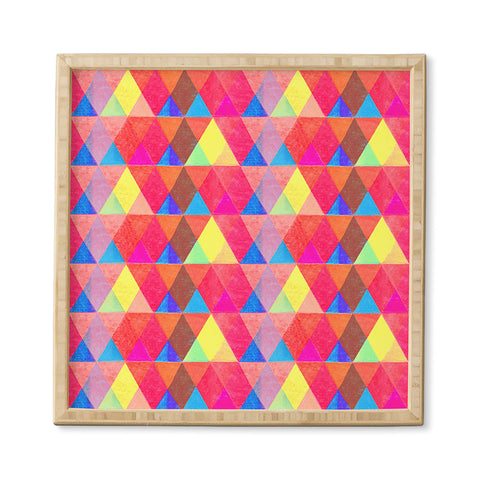 Hadley Hutton Scaled Triangles 1 Framed Wall Art