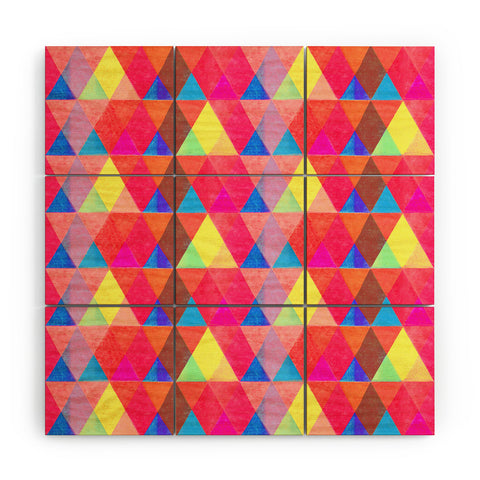 Hadley Hutton Scaled Triangles 1 Wood Wall Mural