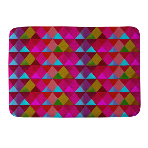 Hadley Hutton Scaled Triangles 2 Memory Foam Bath Mat