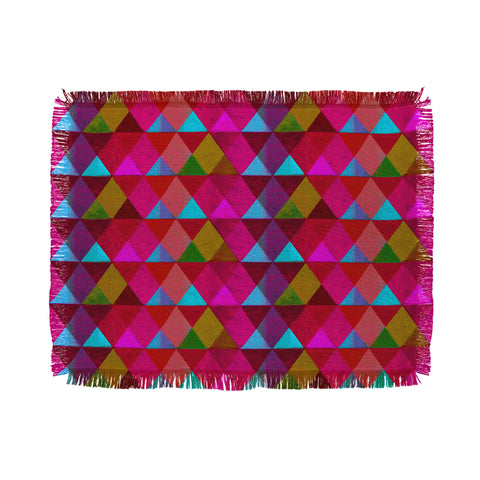 Hadley Hutton Scaled Triangles 2 Throw Blanket