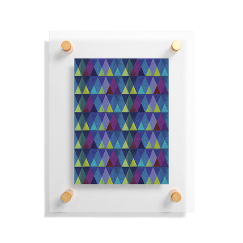 Hadley Hutton Scaled Triangles 3 Floating Acrylic Print