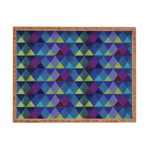 Hadley Hutton Scaled Triangles 3 Rectangular Tray