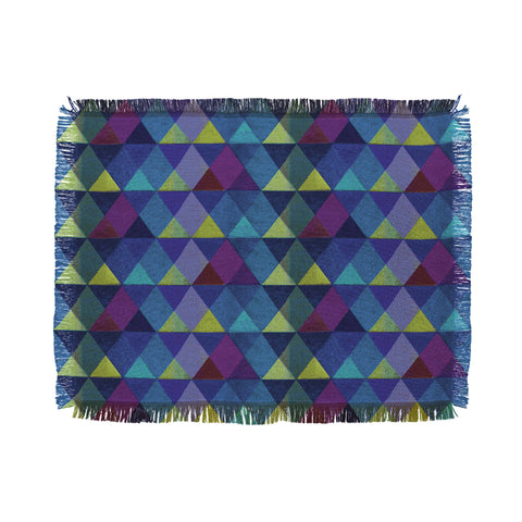 Hadley Hutton Scaled Triangles 3 Throw Blanket